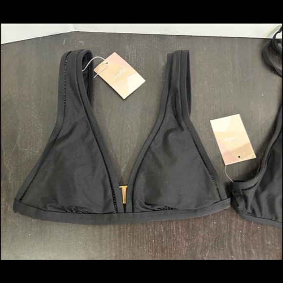 Andie Swim 3pcBikini The Last Splash Nantucket & Monaco Tops, La Playa Bottom XS - Picture 6 of 16